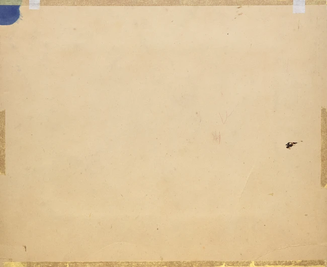 TO BE SOLD WITH NO RESERVE
Two Safavid youths at ease, Revival style, 
Opaque pigments...