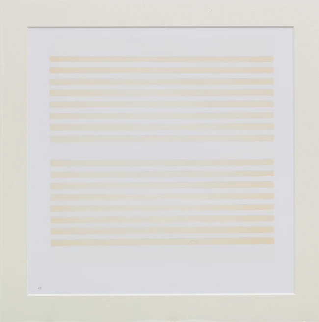 Agnes Martin, American / Canadian 1912-2004, 
Children playing, Happiness-Glee, I love love,...