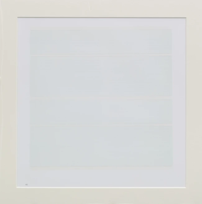 Agnes Martin, American / Canadian 1912-2004, 
Children playing, Happiness-Glee, I love love,...
