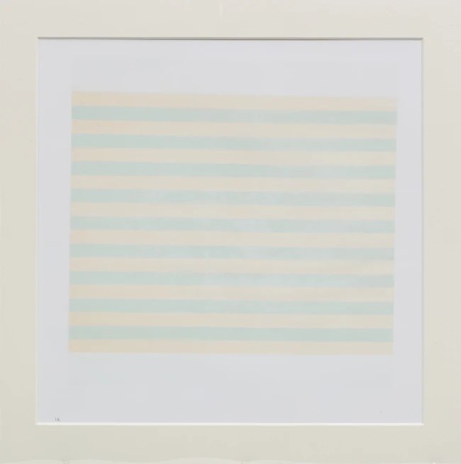 Agnes Martin, American / Canadian 1912-2004, 
Children playing, Happiness-Glee, I love love,...