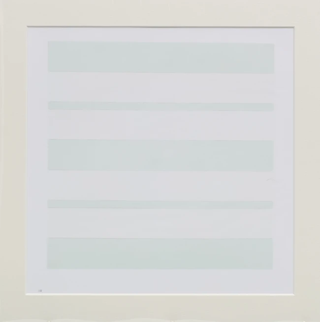 Agnes Martin, American / Canadian 1912-2004, 
Children playing, Happiness-Glee, I love love,...