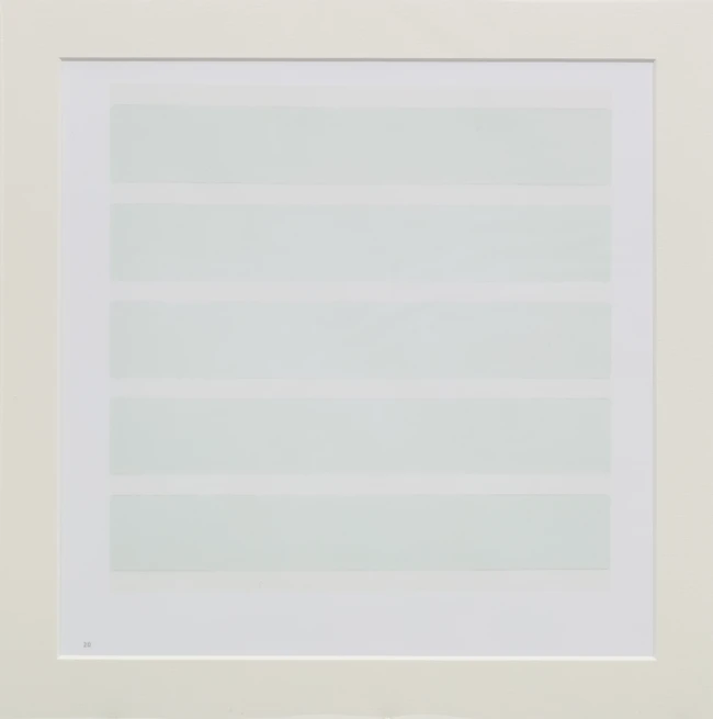 Agnes Martin, American / Canadian 1912-2004, 
Children playing, Happiness-Glee, I love love,...