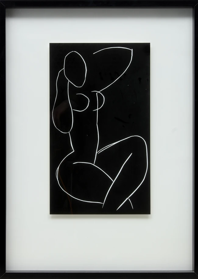 After Henri Matisse,French 1869-1954
Nu assis, jambes croisees II, from 1941-42;
monochrome...
