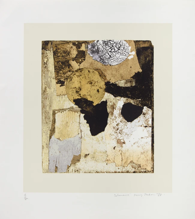 Harry Thubron OBE, British 1915-1985, Salamanca, 1978; Cortijio, 1980; two screenprints in colours on...