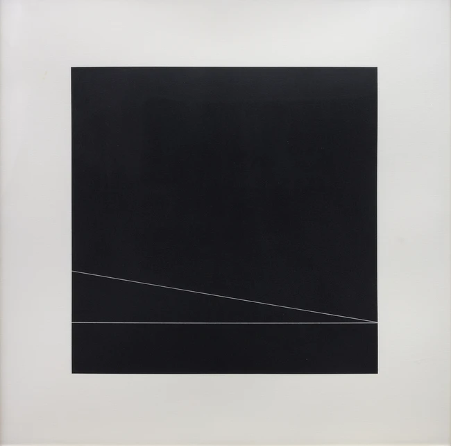 To Be Sold with No Reserve: Christine Hatt, British b.1954- Paired Squares, 1987; wax crayon on...