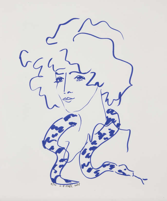 
	
		Luke Edward Hall, 
		British b.1989- 
		 
		&#39;Untitled,&#39; 2018; 
		 
		two giclee prints...