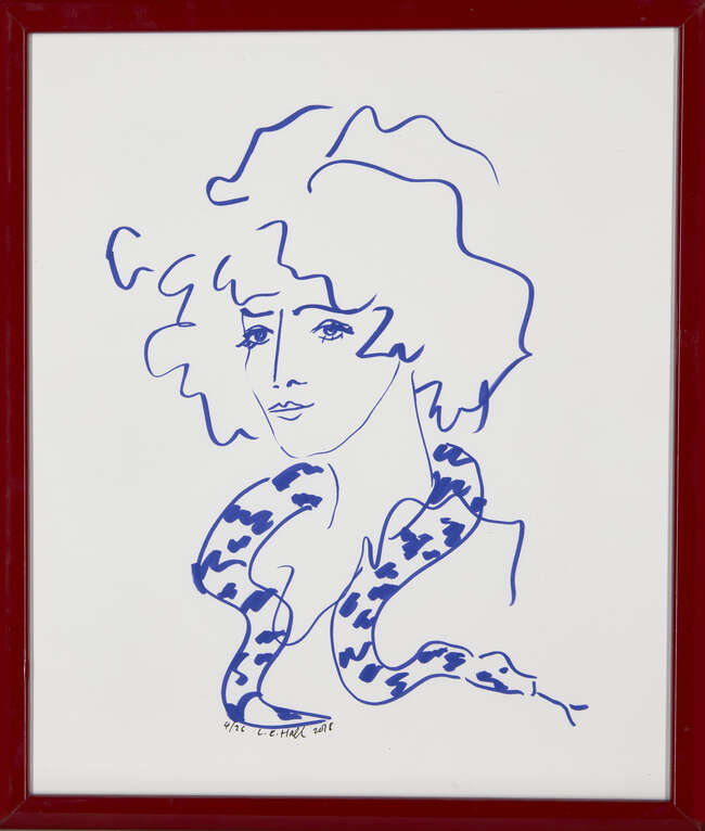 
	
		Luke Edward Hall, 
		British b.1989- 
		 
		&#39;Untitled,&#39; 2018; 
		 
		two giclee prints...