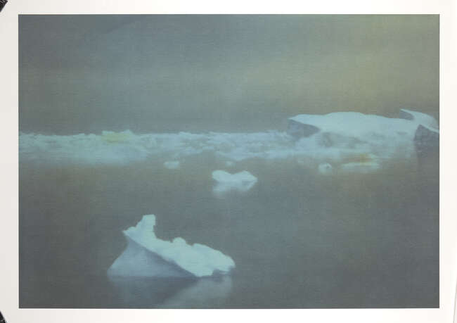 
	
		Gerhard Richter, 
		German b.1932-
		 
		Eis, 2021;
		 
		digital poster in colours on...