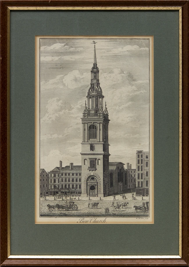 To Be Sold with No Reserve: After William Henry Toms, British 1700-1755, Bow Church; 