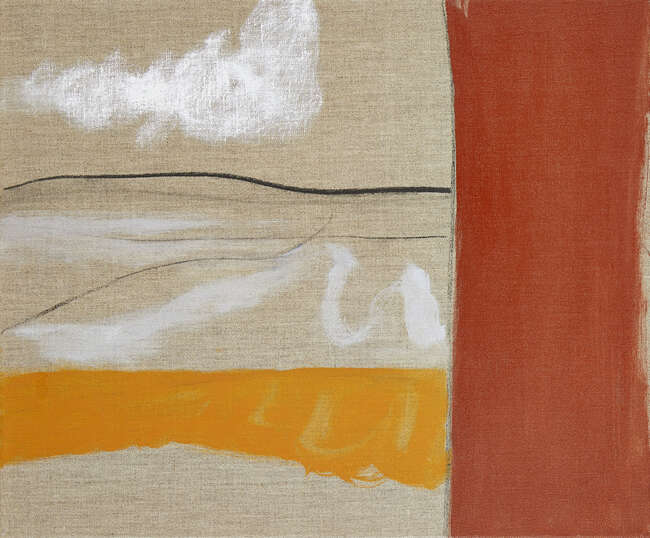 
	
		Felicity Mara, 
		British b.1958- 
		 
		October 2018; 
		 
		acrylic and charcoal on...
