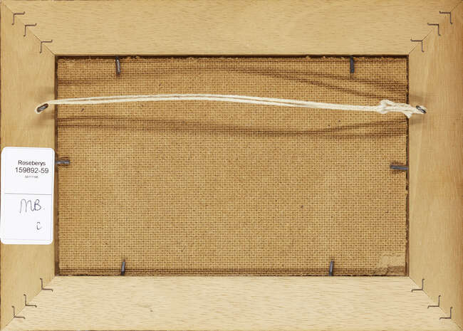 
	
		David Cheepen, 
		British 1946-2016 - 
		 
		Knowing, 1991; 
		 
		acrylic on board,...