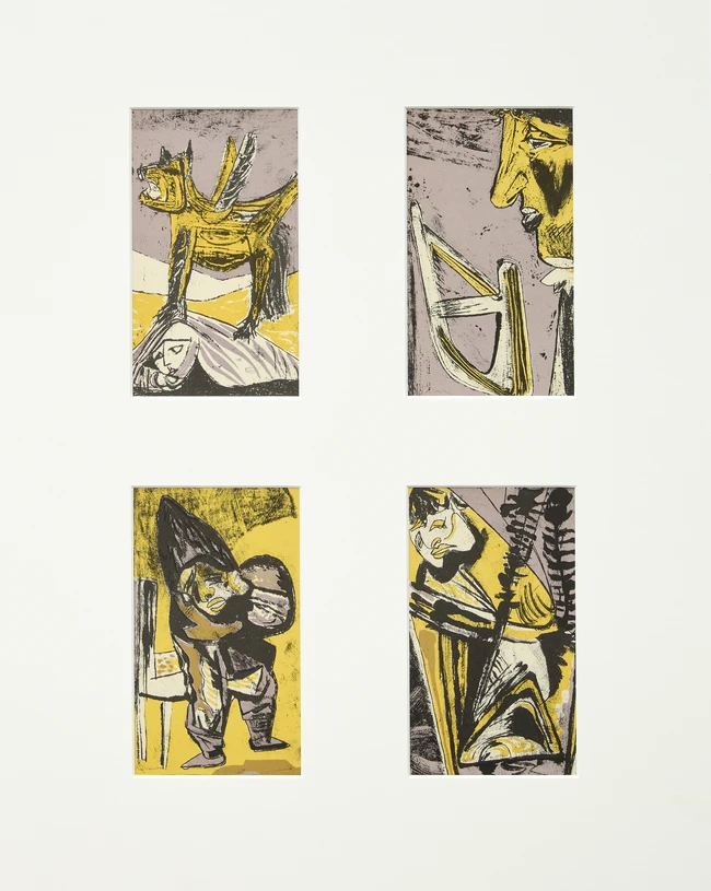 Robert Colquhoun, British 1914-1962, Sixteen prints for Poems of Sleep and Dream; sixteen...
