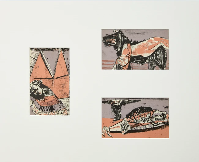 Robert Colquhoun, British 1914-1962, Sixteen prints for Poems of Sleep and Dream; sixteen...