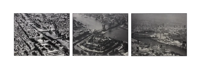 To Be Sold with No Reserve: British School, 21st Century- Aerial View Of London...