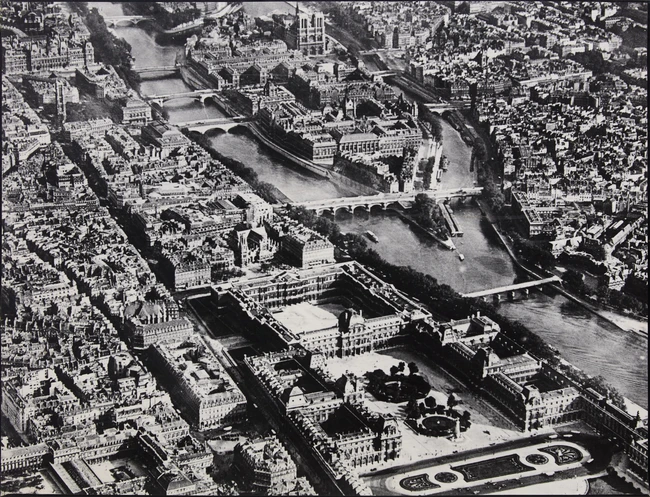 To Be Sold with No Reserve: British School, 21st Century- Aerial View Of London...