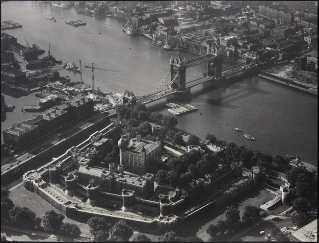 To Be Sold with No Reserve: British School, 21st Century- Aerial View Of London...