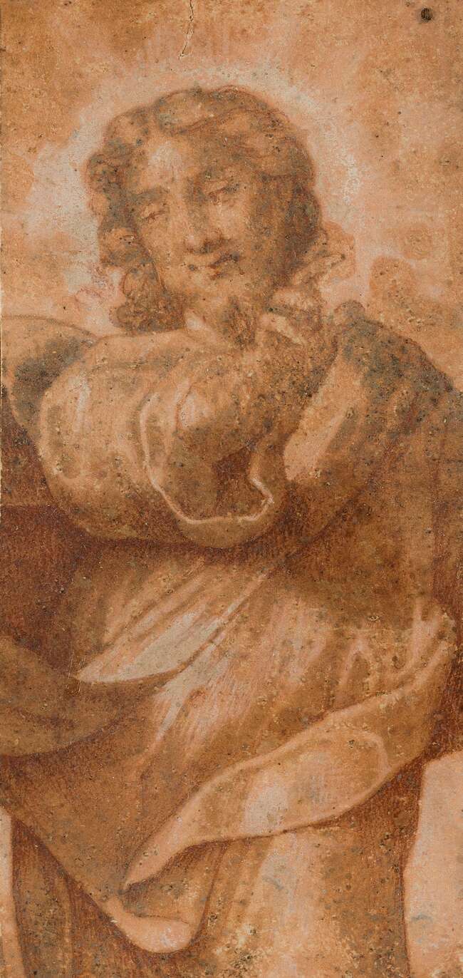 Roseberys London | Italian School, 16th century- Study of an angel,