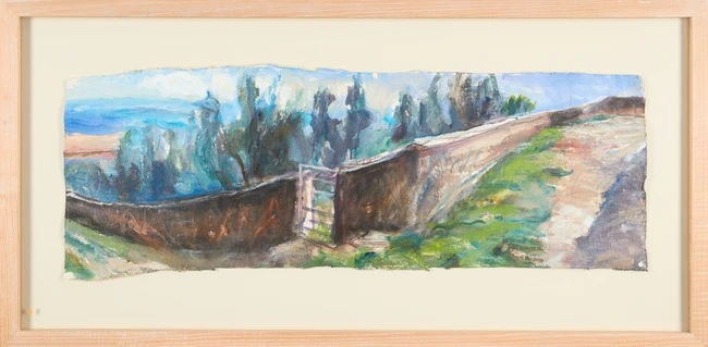 To Be Sold with No Reserve: Graham Giles, British b.1942 - Two works including 'Landscape'; 
