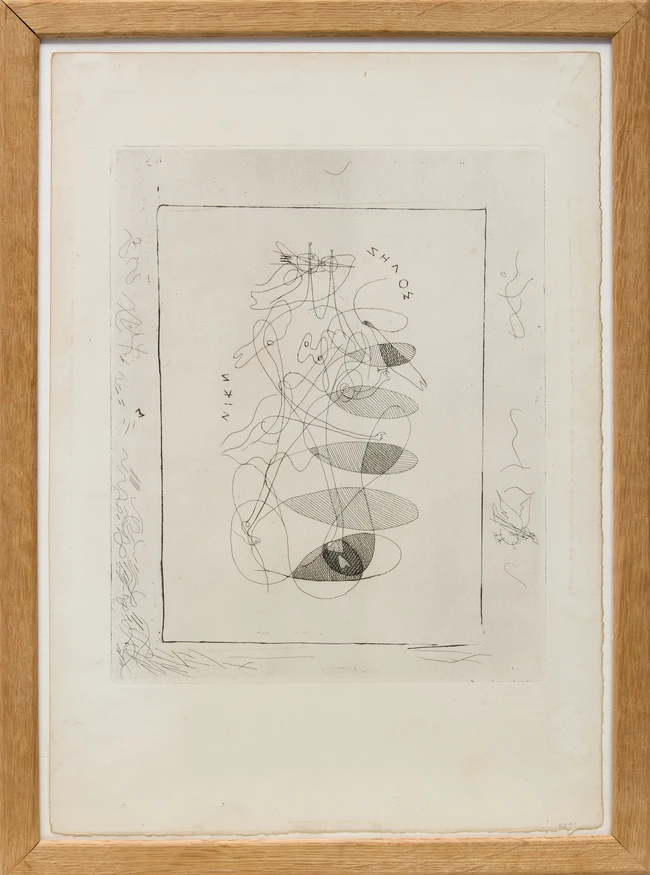 Georges Braque, French 1882-1963, Nike, from Théogonie d'Hésiode, 1932; etching on wove, 