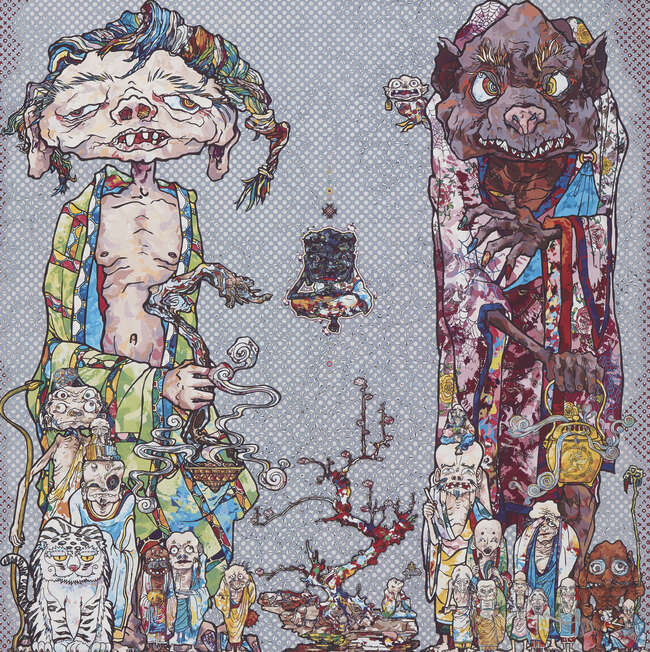 
	
		Takashi Murakami, 
		Japanese b.1962- 
		 
		Behold! Tis The Netherworld, 2014;...