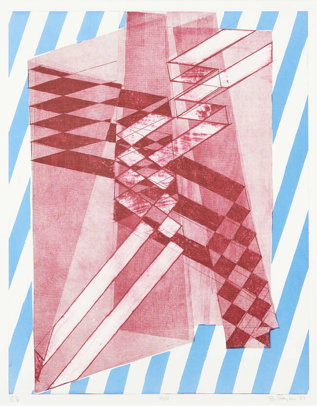
	
		Stanley William Hayter CBE, 
		British 1901-1988-
		 
		Fold [Black & Moorhead 392],...