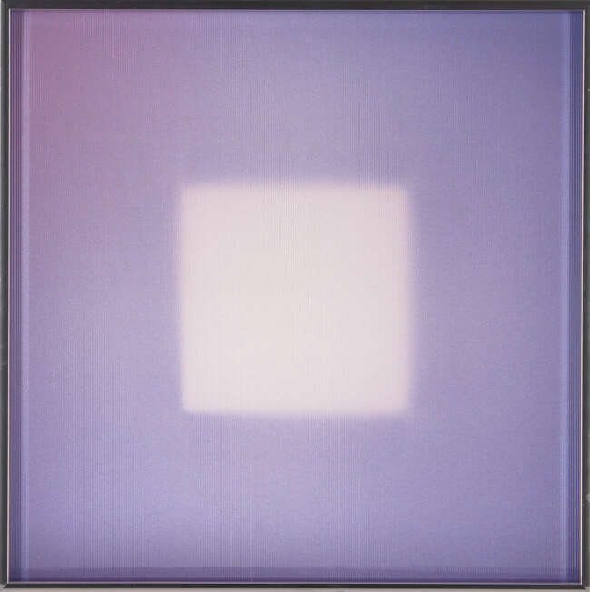 
	
		Brian Eno,
		English b.1948-
		 
		Rose, 2016;
		 
		digital lenticular print in...