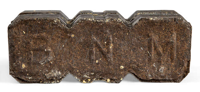 
	
		Joseph Beuys, 
		German 1921-1986- 
		Irish Energy, 1974; 
		peat briquette and butter,...