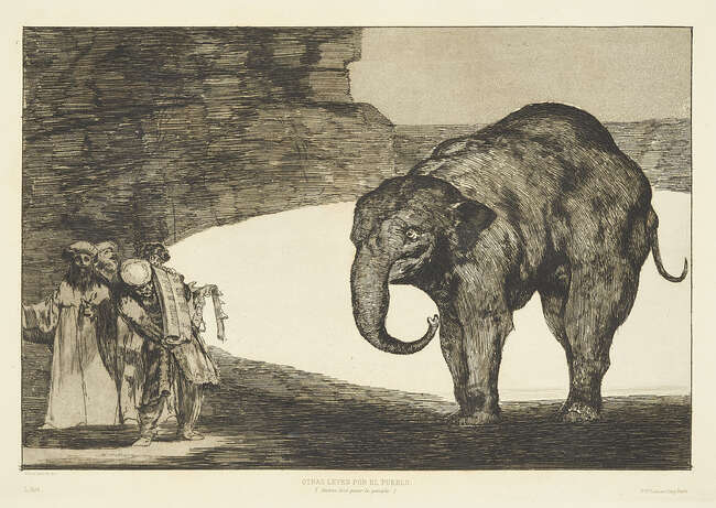 
	
		Francisco José de Goya y Lucientes, 
		 
		Spanish 1746-1828- 
		 
		The four...