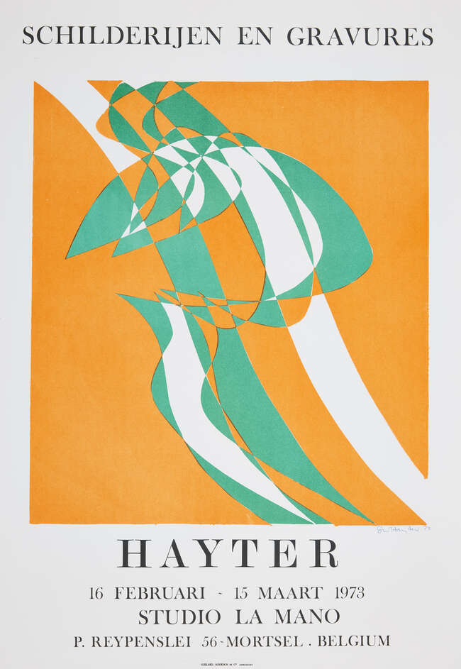 
	
		Stanley William Hayter CBE, 
		British 1901-1988- 
		 
		Schilderijen en Gravures...