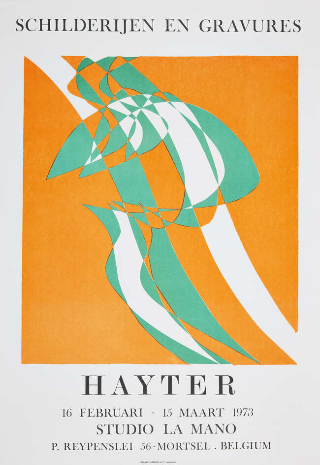 
	
		Stanley William Hayter CBE, 
		British 1901-1988- 
		 
		Schilderijen en Gravures...