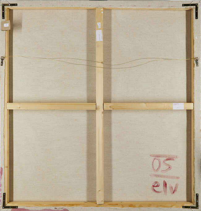 
	
		Uta Elv, 
		German b.1961- 
		 
		Mitternachtskind, 2005; 
		 
		acrylic, silver leaf...