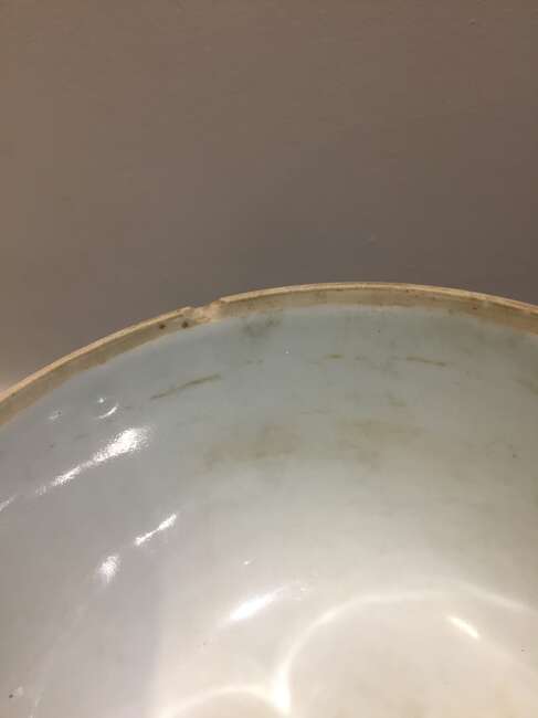 
	
		A Chinese porcelain bowl, Wanli period, painted in underglaze blue with a scholar seated...