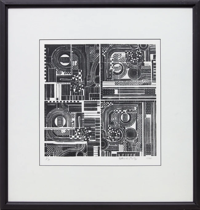 Sir Eduardo Paolozzi CBE RA, Scottish 1924-2005, Eros and Dresser from CRM Suite, 1975; 