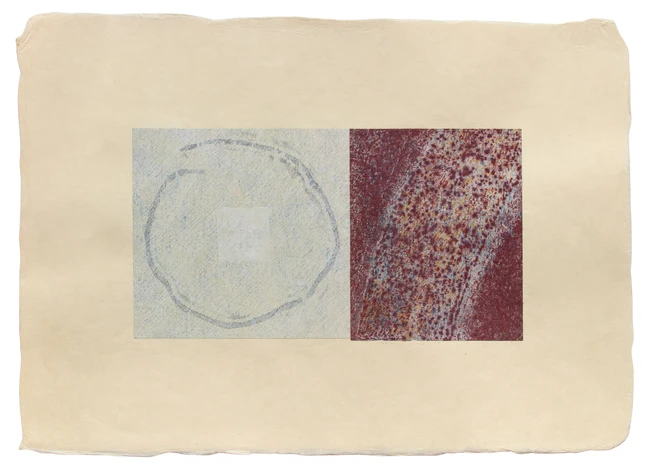 Rebecca Salter, British, b.1955
Sand Arc I, Sand Arc II, 1995;
Two screenrpints on wove, both...