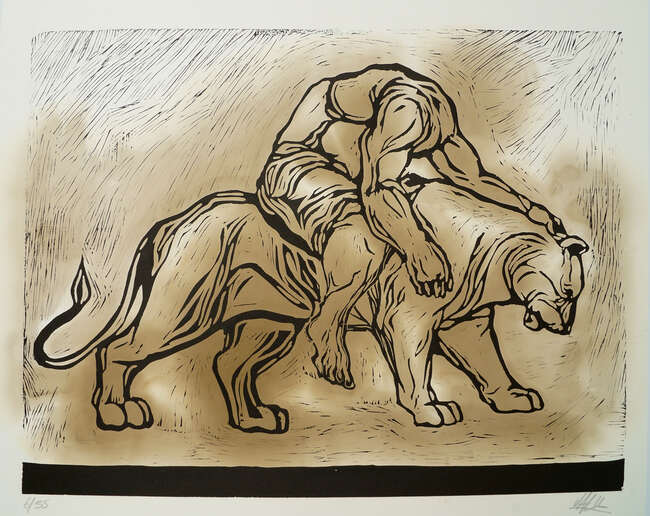 
	
		Jaz (Franco Fasoli), 
		Argentinean b.1981- 
		 
		Baltimore; 
		 
		two-layer...
