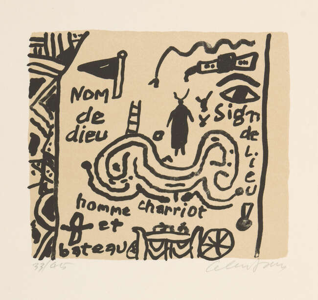 
	
		Alan Davie,
		Scottish 1920-2014-
		 
		Magic Reader Portfolio, 1988;
		 
		the...