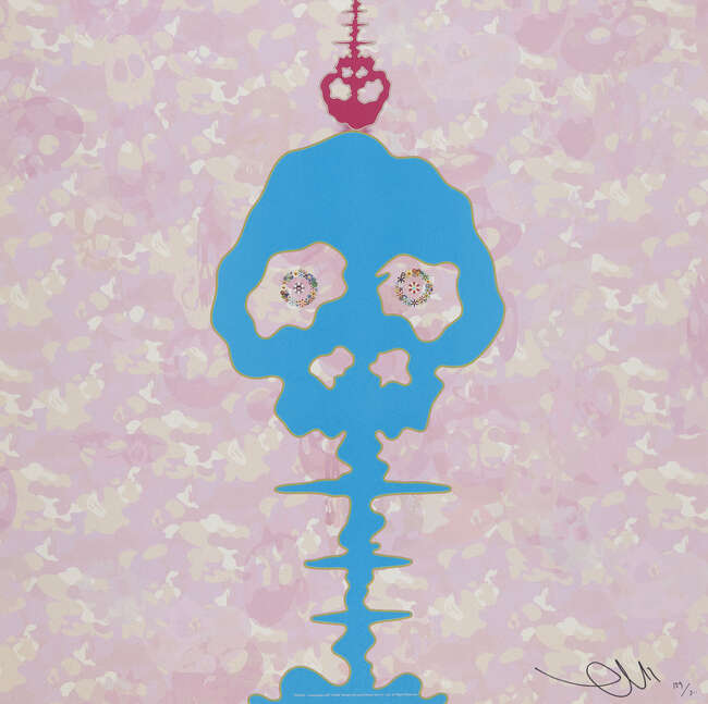 
	
		Takashi Murakami, 
		Japanese b.1962- 
		 
		Time Bokan- black, Time Bokan- green,...