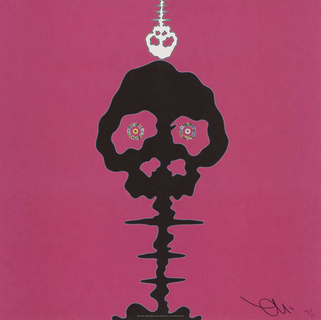 
	
		Takashi Murakami, 
		Japanese b.1962- 
		 
		Time Bokan- black, Time Bokan- green,...