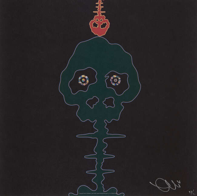 
	
		Takashi Murakami, 
		Japanese b.1962- 
		 
		Time Bokan- black, Time Bokan- green,...