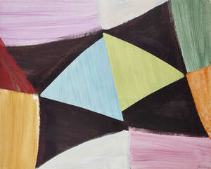 
	
		John Talbert McLean, 
		British 1939-2019 - 
		 
		Skirl, 2008; 
		 
		acrylic on paper,...