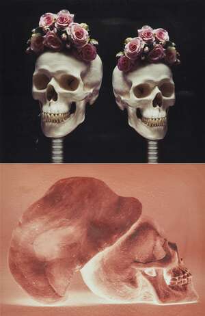 
	
		Antonio Guccione, 
		Italian b.1947- 
		 
		Frida Kahlo and Bob Marley, 2009; 
		 
		two...