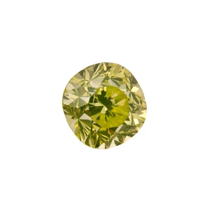 An unmounted cushion-cut diamond, weight approximately 1.80 carats, colour artificially...