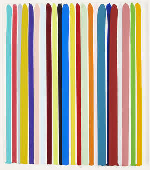 
	
		Ian Davenport, 
		British b.1966- 
		22, 2014; 
		acrylic and water-based paints on...