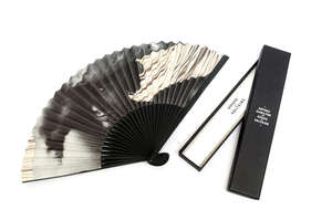 
	
		Anthea Hamilton, 
		British b.1978-
		 
		Man Fan, 2012; 
		 
		fan, offset lithograph...