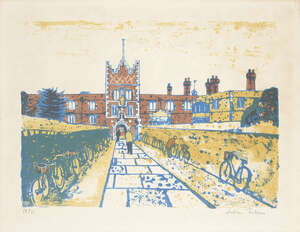 
	
		Julian Trevelyan RA, 
		British 1910-1988- 
		 
		Jesus College, 1959-62; 
		 
		