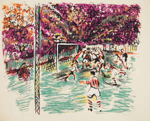 
	
		Francis Carr, 
		Hungarian/British 1919-2013 - 
		 
		Fulham V Sheffield United, 1953;...