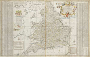 
	
		Herman Moll, 
		German 1654-1732- 
		 
		The South Part of Great Britain, called...