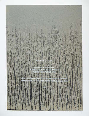
	
		Sir Richard Long CBE RA,
		British b.1945-
		 
		Waterlines, 1989;
		 
		offset...