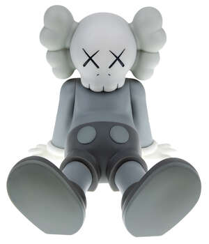 Roseberys London | KAWS, American b. 1974- Bendy (Grey), 2003;