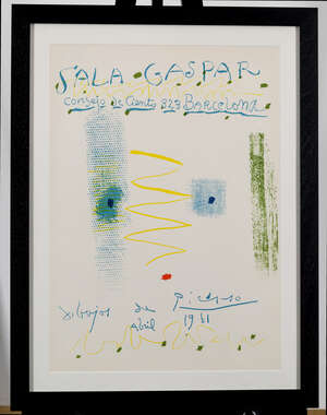
	
		Pablo Picasso,
		Spanish 1881-1973,
		Dibujos de Picasso (Drawings by Picasso) Poster,...